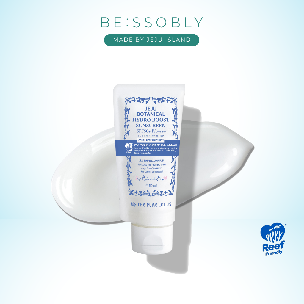 Jeju Botanical Hydro Boost Face Sunscreen SPF50+ PA++++ 50ml  Reef Friendly&Eco-friendly